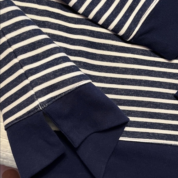 J.Crew NWT Striped Pullover Sweatshirt - Picture 4 of 8